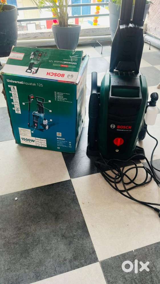 Bosch Aquatak 125 High Pressure Washer – Only 1 Time Used