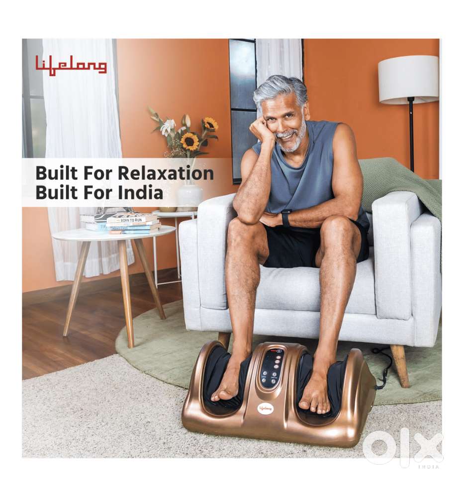 Lifelong Foot Messager Machine For Pain Relief With Remote Control