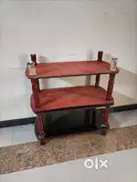 table for computer  and tea poy