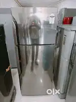 889.  Steel colour Samsung fridge