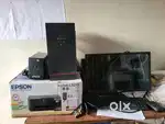 Epson L3210 printer & Computer & UPS