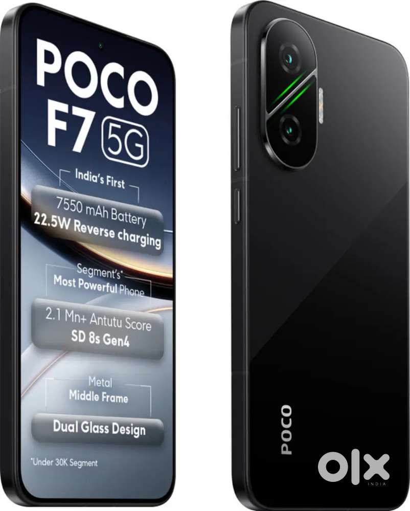 New POCO F7 5G 12/256GB Sealed Mobile