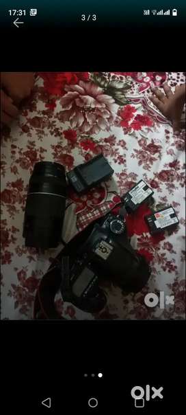 7D Cannon Camera he , 2 Lans , 2 Battery Charjer