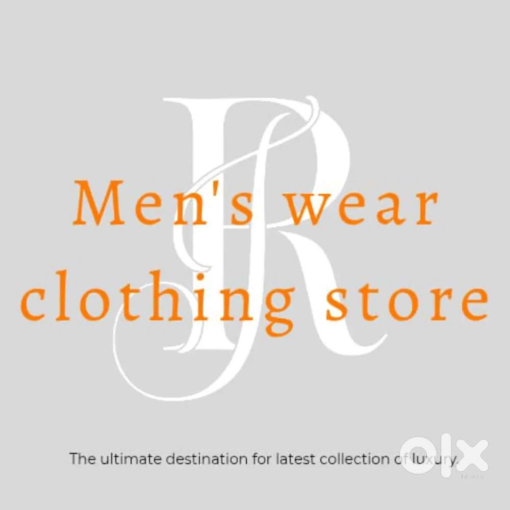 Men's wear clothing store