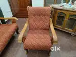 Well-Built Teak Wood Sofa Set