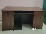 Computer table with chair