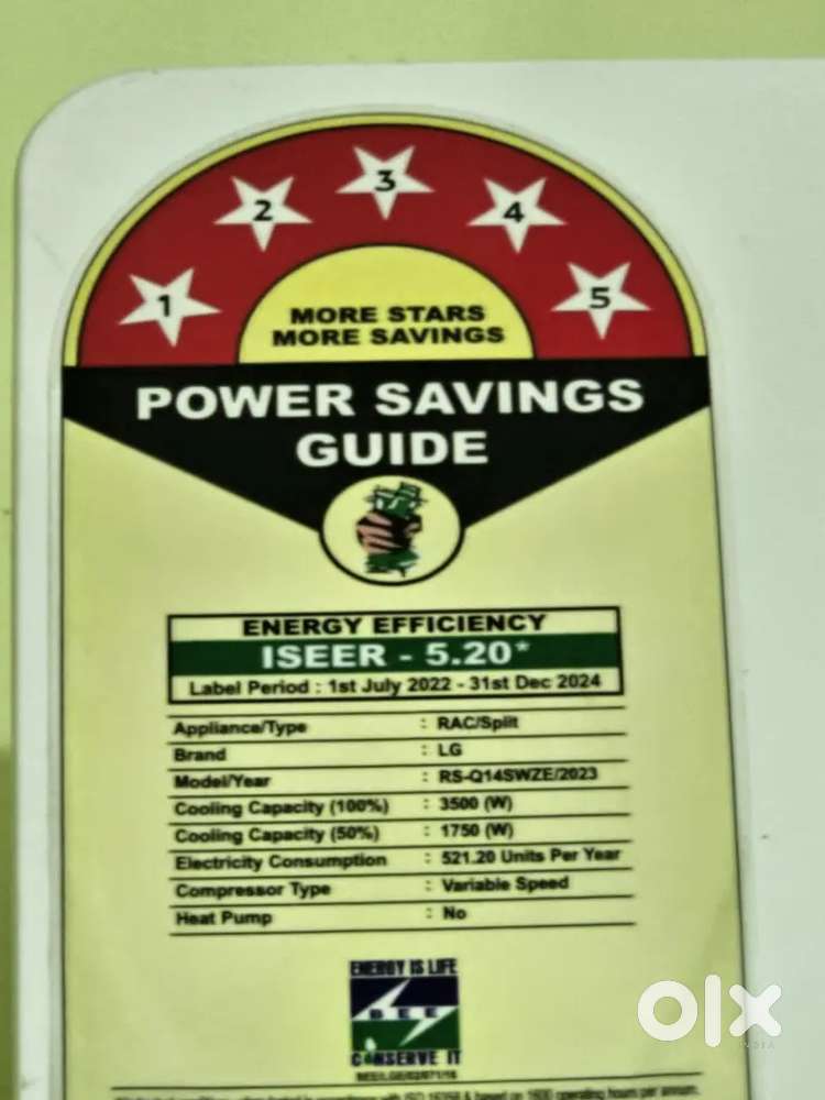 LG 1.2 ton DUAL Inverter AC