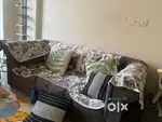 5 seater sofa with two freebies and center table