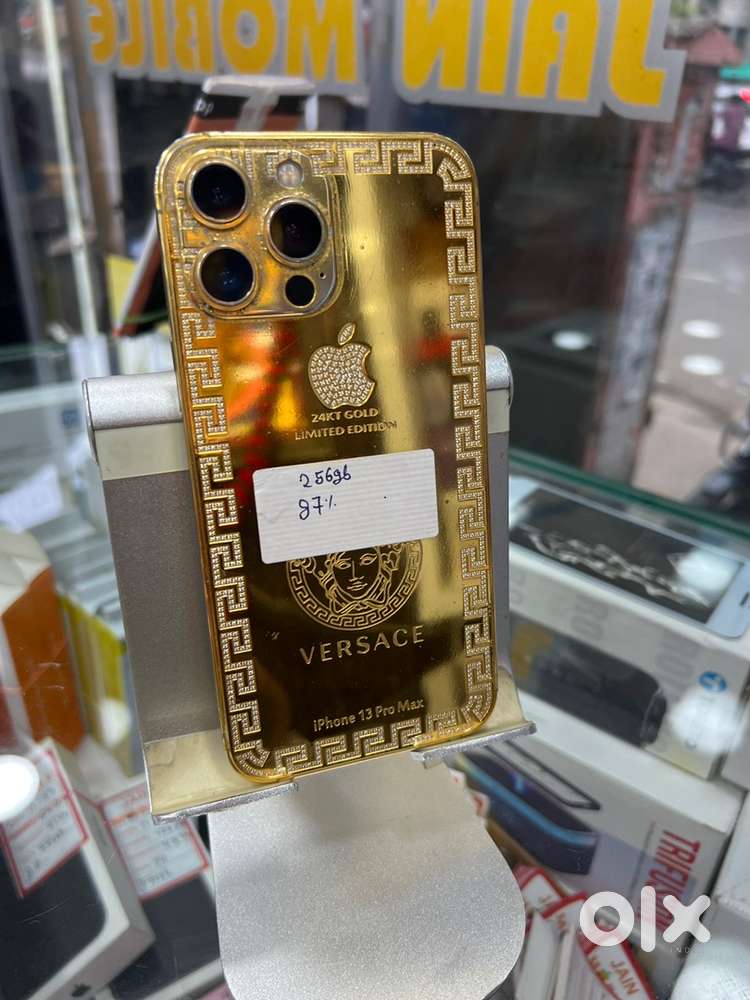 I phone 13 pro max 256 gb (VERSACE EDITION) jain mobile