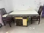 6 seater dining table with chairs