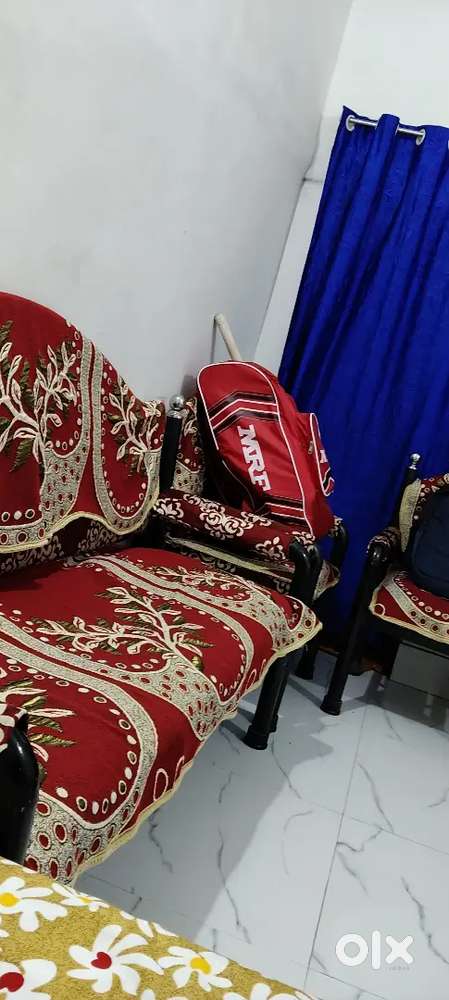 Sofa set three seater and two single seater