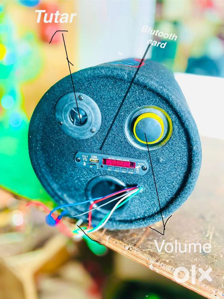 Bass tube 8 in speaker