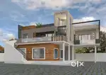 13 marla register land double story 5 bhk 10/13ft road