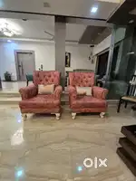 High back sofa set