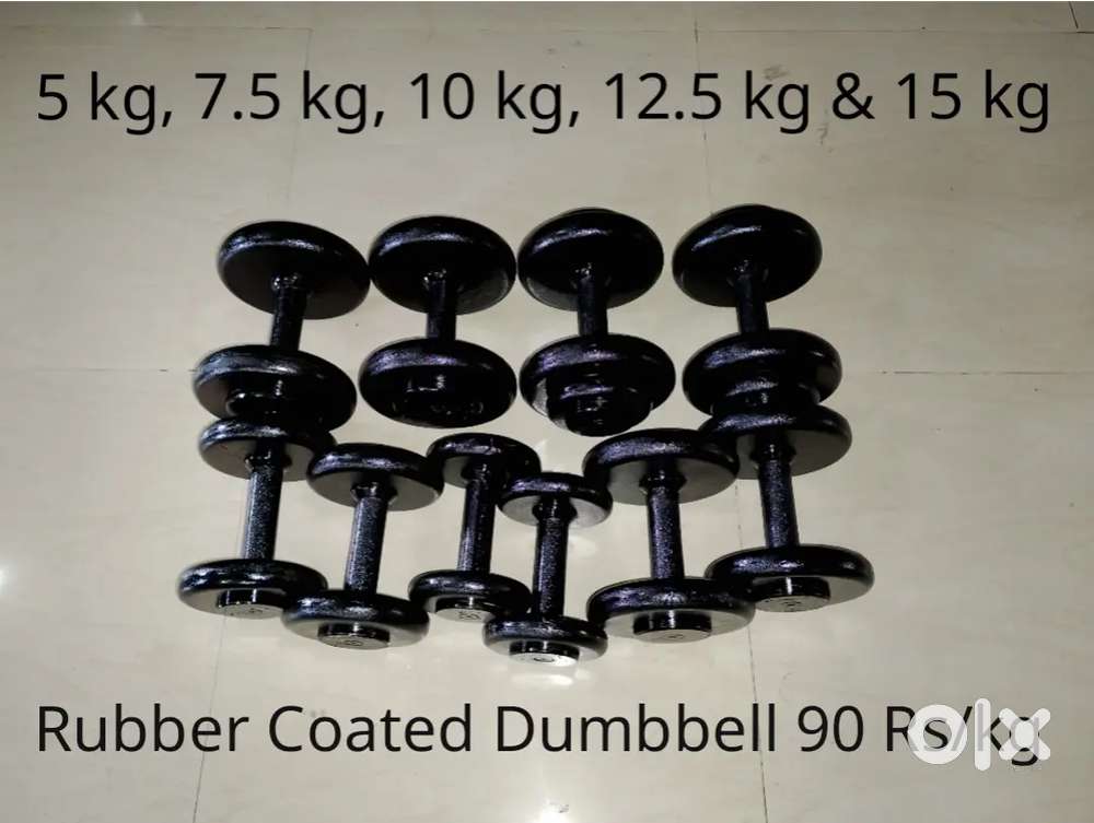 Gym Fix Dumbbells & Other Equipments