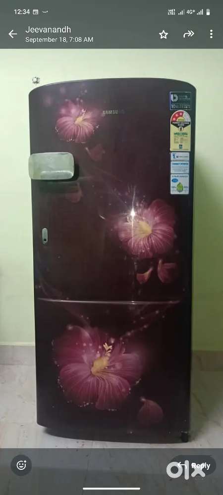 Samsung single door refrigerator