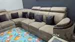 Eight seater Sofa set with centre table with two puff