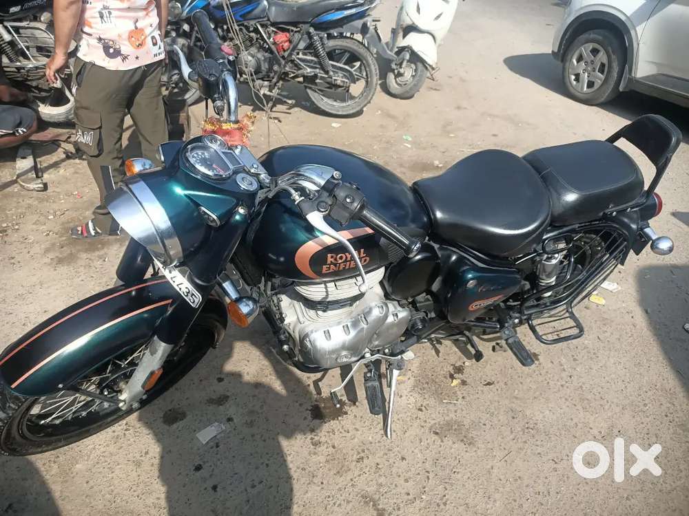 Royal enfield classic halcyon green 350cc oct 2022