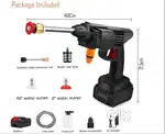Wireless High Pressure Car Washer & Car Cleaning 48V Rechargeable