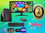 Special sale core i3 full desktop combo set with 2 year warranty only