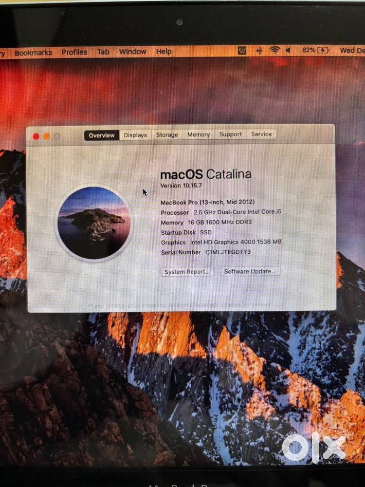 Macbook Pro Mid 2012