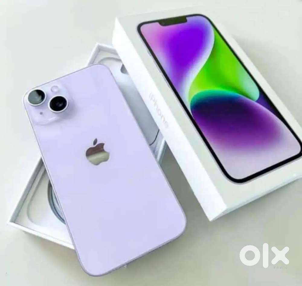 Selling my 4 months old I phone 14 in purple colour/.Need urgent money