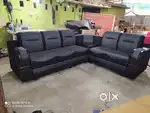 New full cover Corner sofa at flash sale with warranty