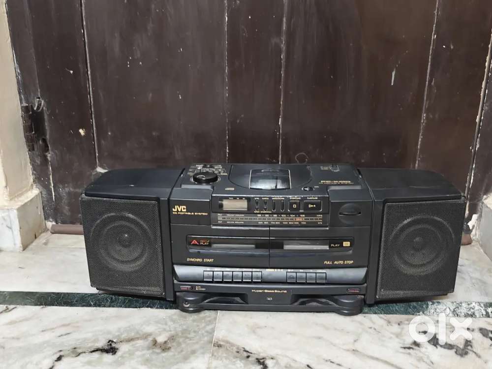 Jvc Philips audio cassette player CD tapricot aux FM