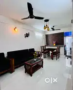 A fully furnished 2 BHK flat for rent in Aakkulam