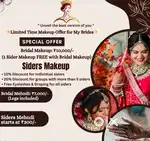Bridal bookings are open for 2025-26 
Book your bridal slots asap