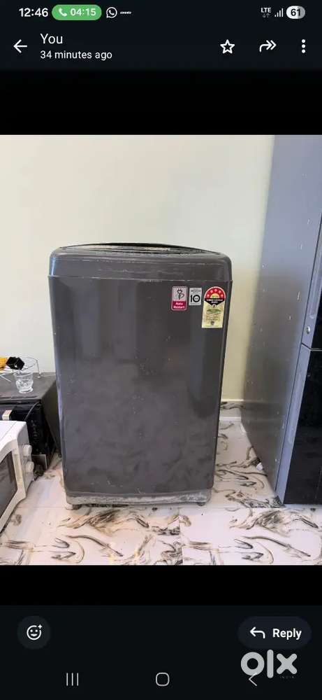 LG fully automatic washing machine
