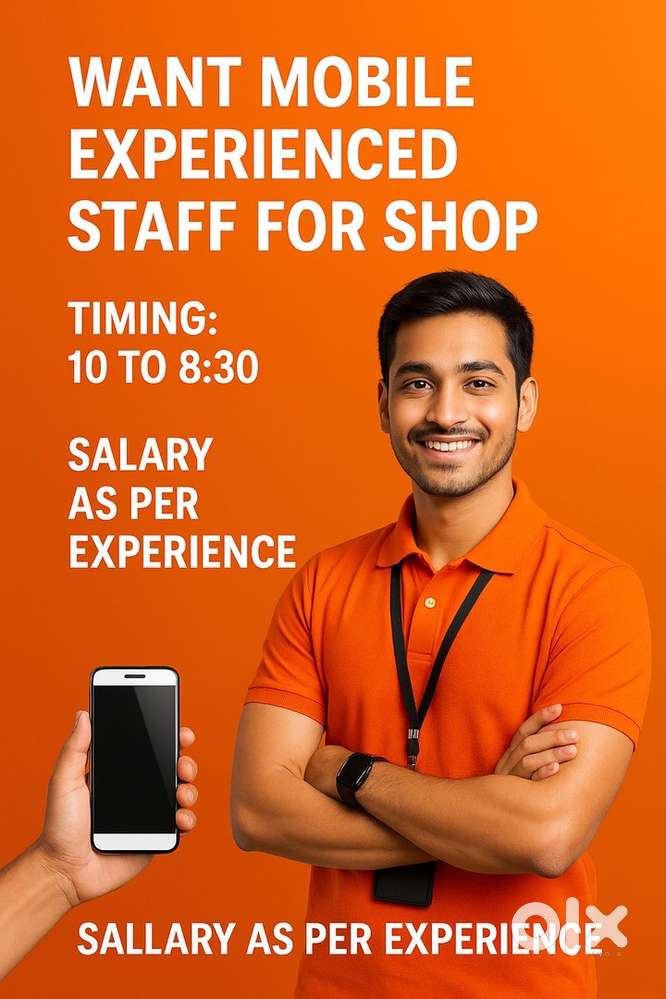 Must have knwlege of phones