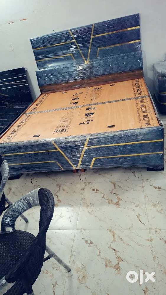 Blue colour me dubal bed