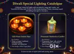 Diwali all types decorated item available