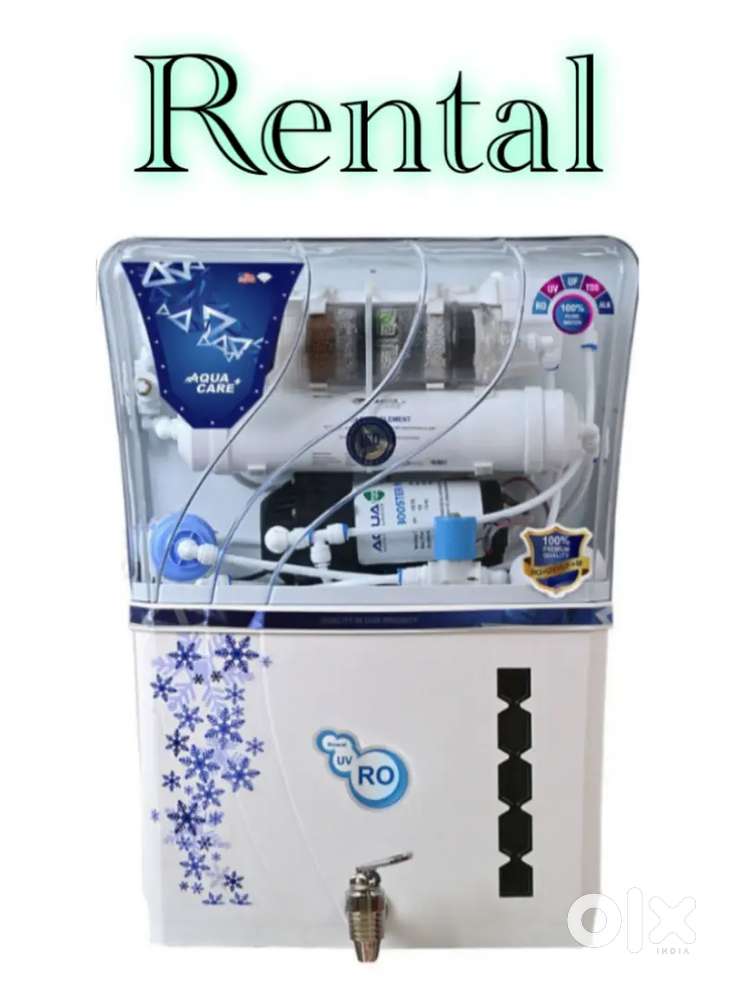 Water purifier available on rent