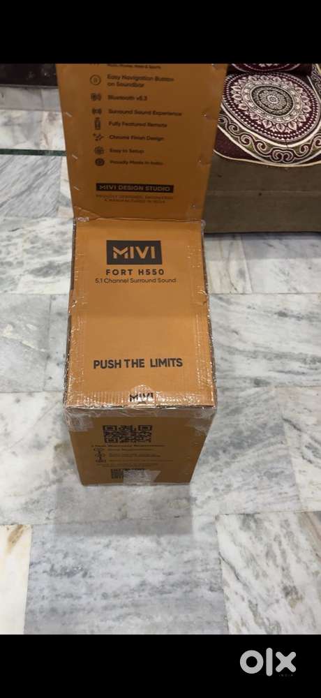 Mivi Fort H550 Soundbar, 550 Watts, 5.1 Channel with Surrounding Sound