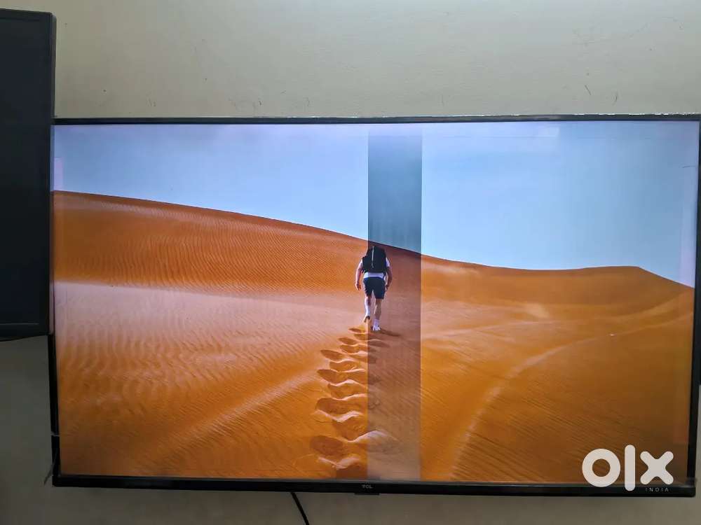 Tcl 50inches android check image good cod