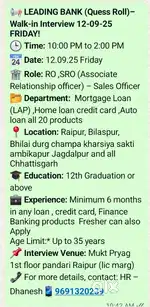 Relationship officer