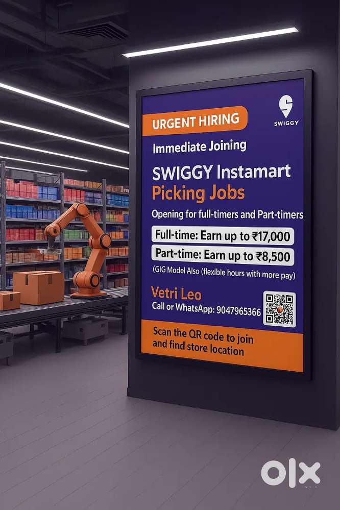 Hiring pickers and packers and loaders.