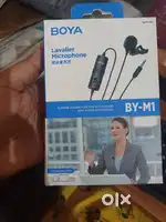 Boya ByM1 Auxiliary Omnidirectional Lavalier Condenser Microphone with
