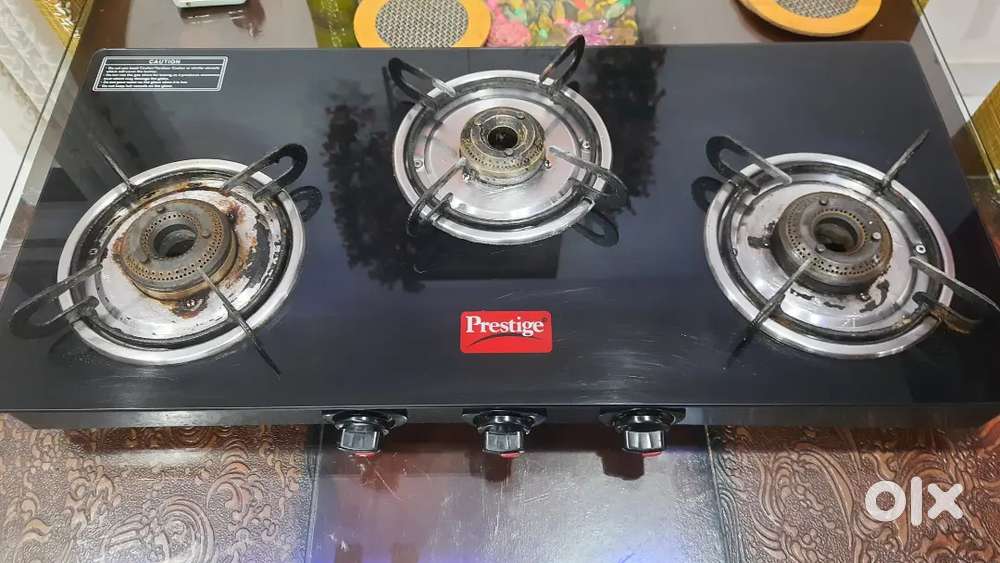 Prestige 3 burner gas stove