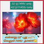 Great offer sales& % 43 inch smaet android led tv @11455 call now /#