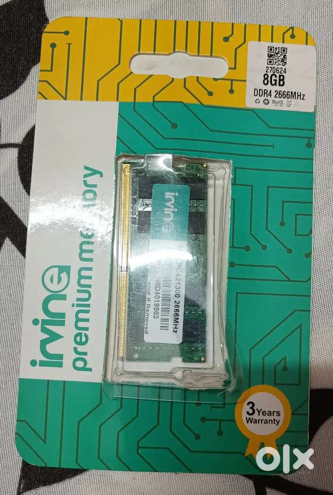 8GB & 4 GB LAPTOP RAM