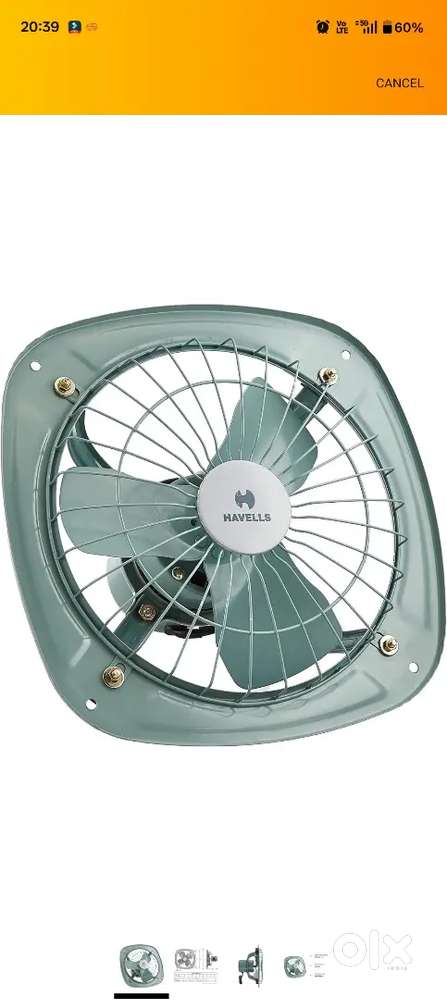 Havells Exhaust Fan Brand New