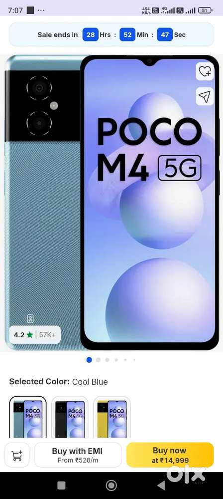 Poce m4 5g phone