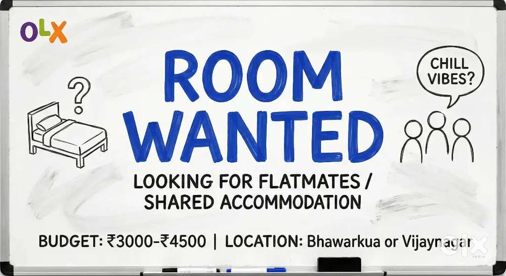 LOOKING FOR Pre-occupied room (sharing room)