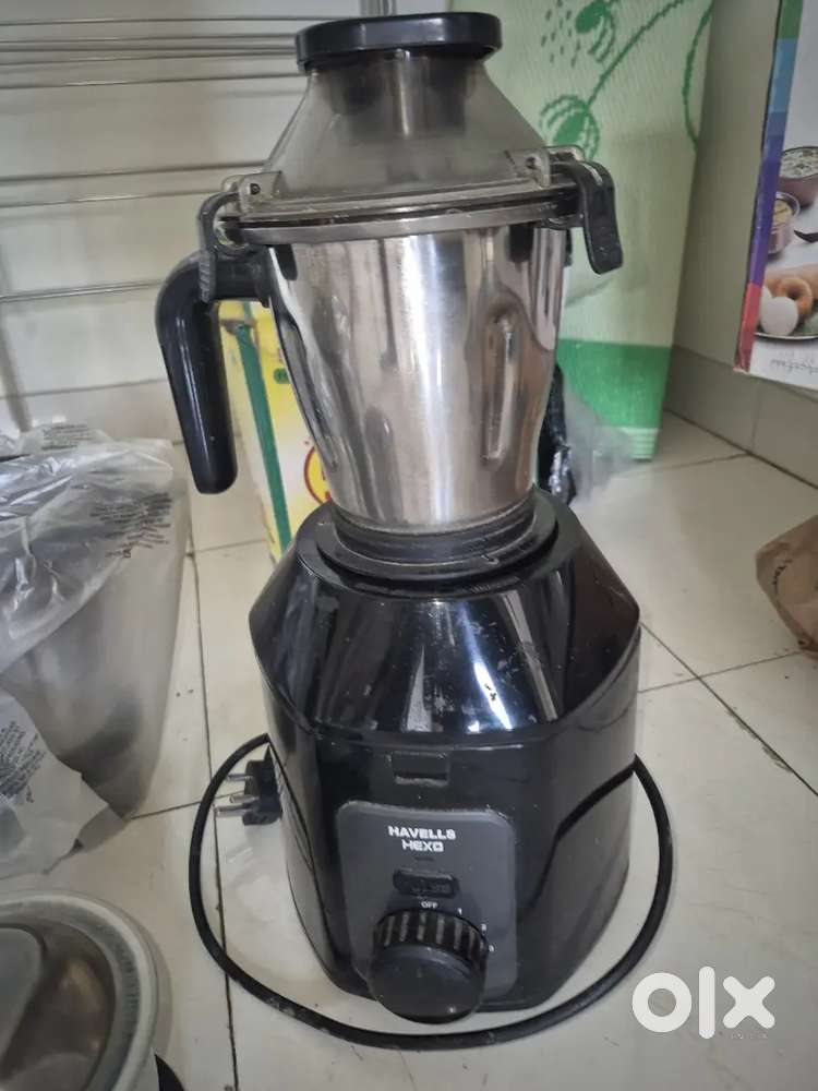 Kitcher havells hexo 1000 watt mixer juicer 4 jars