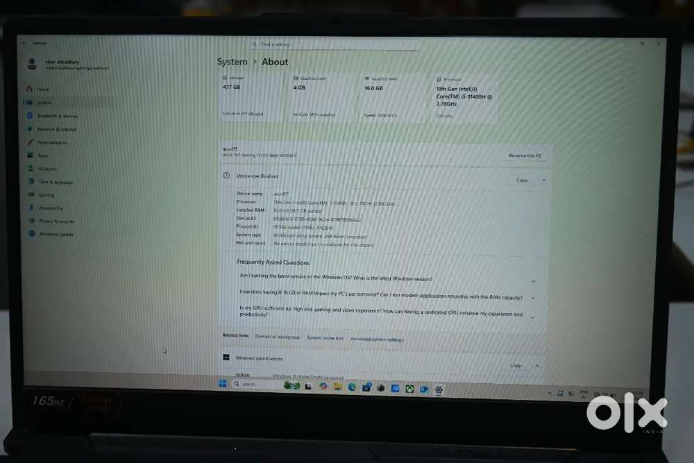 Neet & clean scratchless piece