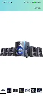 F&D F3800X 5.1 Channel Multi Media Speaker (Black)  Bluetooth