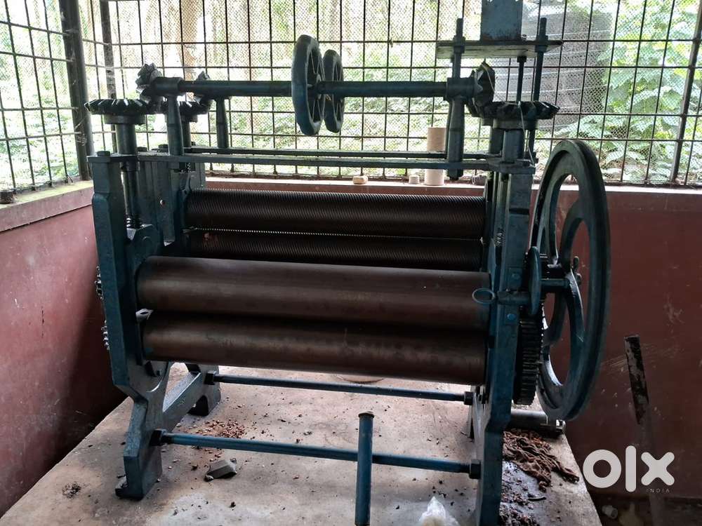 Rubber drying machine